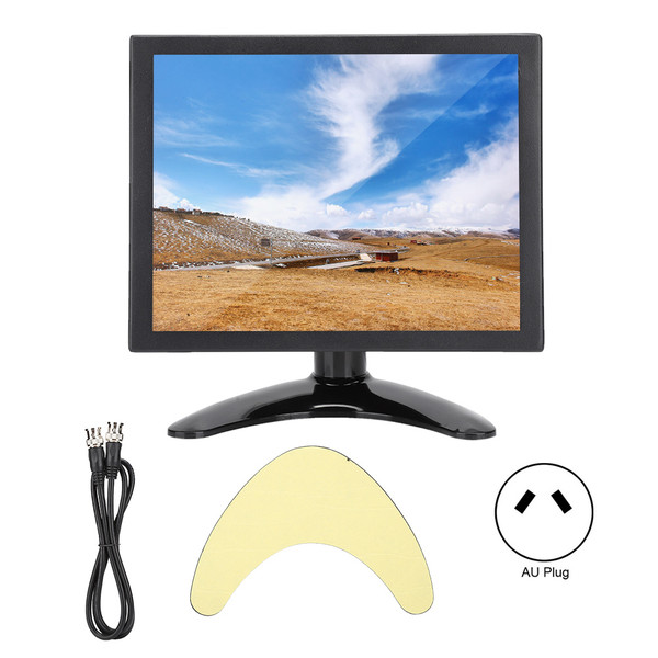8in 4:3 1024x768 Resistance Touch Screen HDMI/VGA/BNC/AV Industrial Monitor