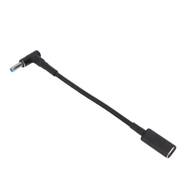 USB C to DC Adapter PD 100W Type C to DC 4.5x0.6mm Port Extension Charging Adapter for HP 4.5x0.6mm Port Laptop