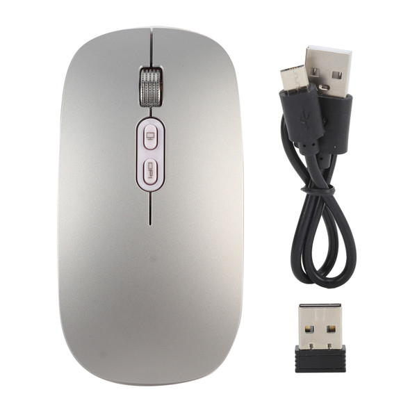Mouse Bluetooth/2.4Ghz Wireless Optical Silent for Computers 1600DPI Low Power Consumption