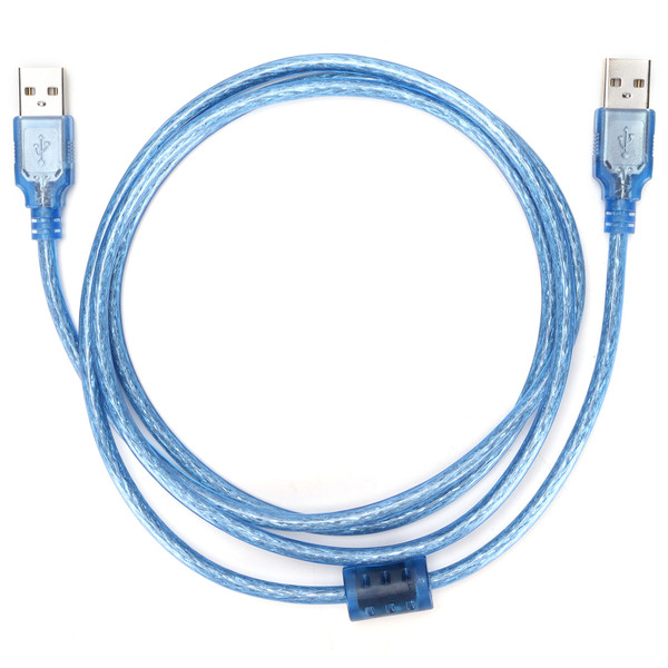 USB2.0 Cable High Speed Stable Male to Male 24 / 28AWG Cord for Charging Data Transfer Storage1.5m