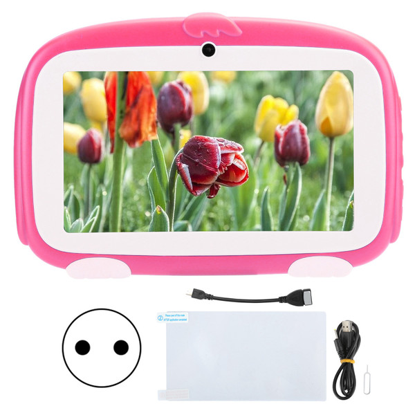 Kids Tablet for Google for Android 9.0 HD 1GB+16GB Learning EReader 7in Red