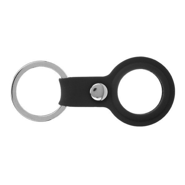 AntiLost Silicone Key Ring Locator Sleeve Shell Skin Protective Cover Case for IOS(Black )