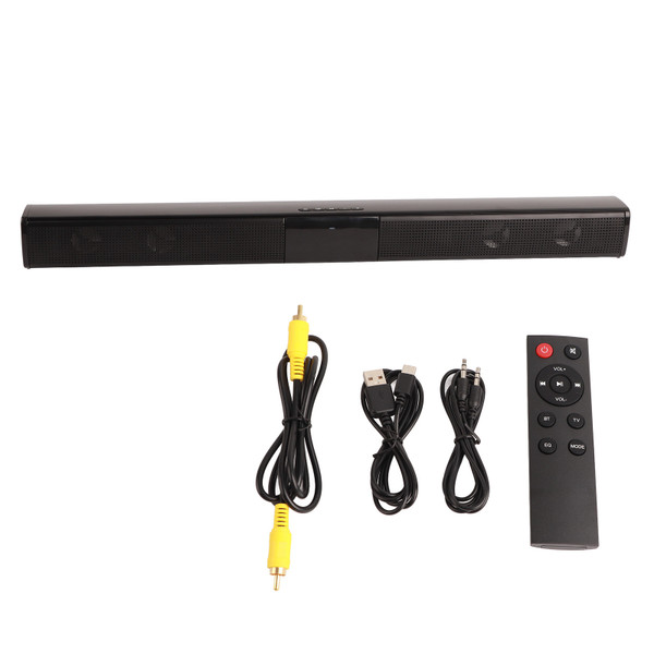 BS‑28E RGB Bluetooth Speaker Strip TV Computer Home Theater Audio Speaker for Living Room