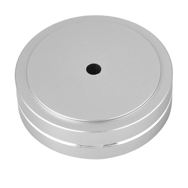 Aluminum Alloy Audio Amplifier Feet Pad Speaker HIFI Isolation Damper Pad (Silver)