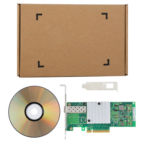 10Gbps Fiber Network Card Single Port for Intel 82599EN Chip E10G41BTDA X520-DA1