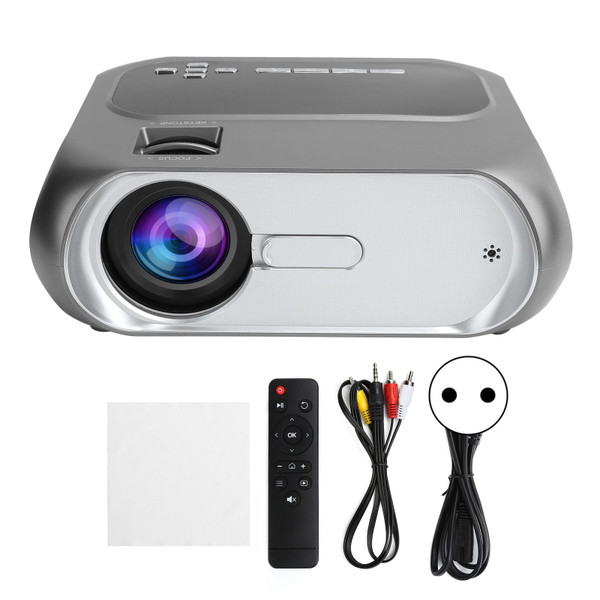 Projector Smart Version Portable Home Projection Equipment 1280x720P Resolution 100‑240VEU Plug