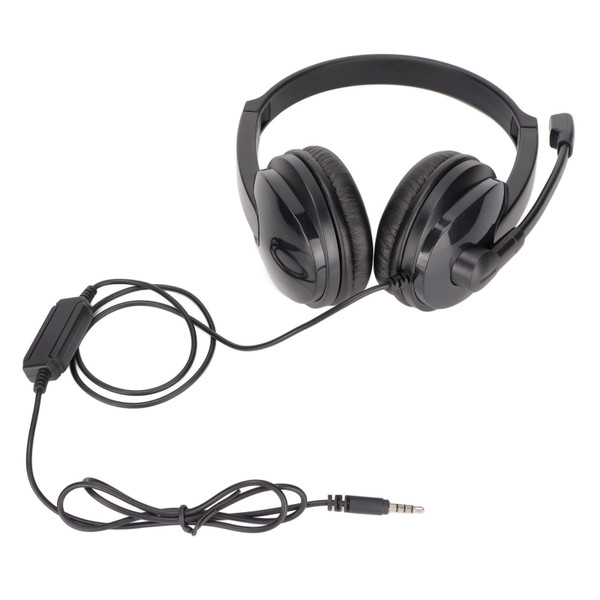 PC‑3033 Gaming Headset Soft Earmuffs Multifunctional 3.5mm Surround Stereo Gaming Headphones for PC Laptop