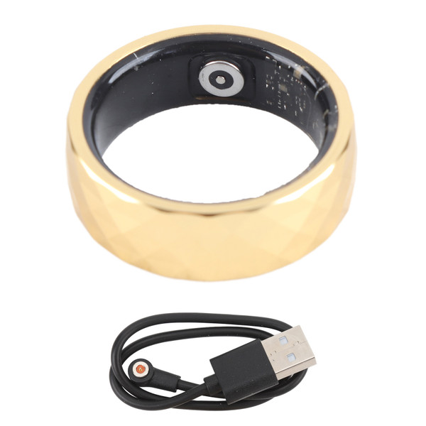 Smart Ring Aluminum Alloy Pedometer Sleep Temperature Tracking Lightweight Smart Health Ring for Fitness Exercise 18