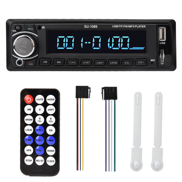 Bluetooth HD Car Radio MP3 Player Audio Radio Car Multimedia MP3-1089 FM/SD/TF