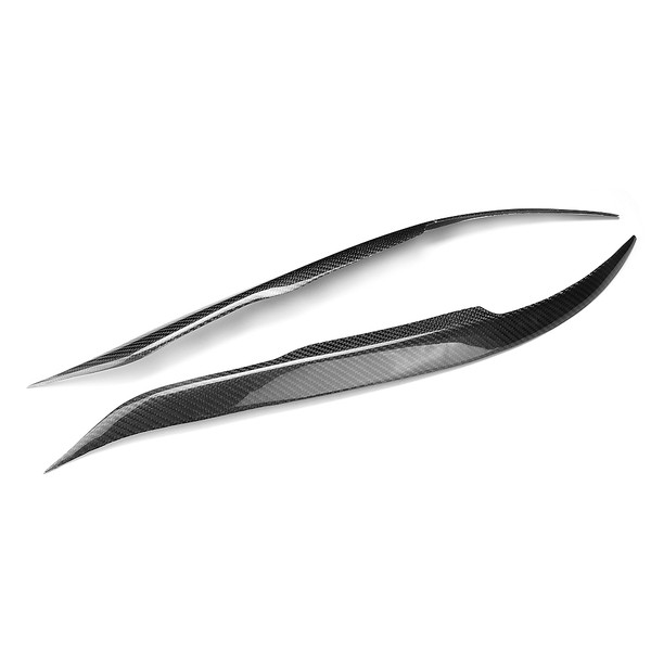 Carbon Fiber Car Headlight Eyebrow Eyelid Cover Trim Fits for Mazda 6 2003-2013