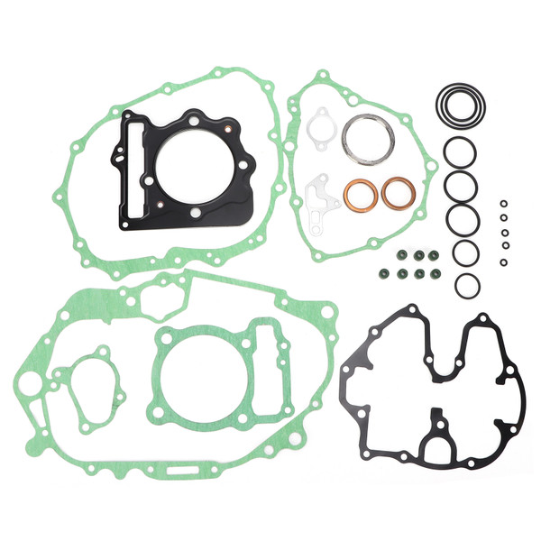 7pcs Engine Valve Cover Gasket Set Complete Top Bottom End Kit Replacement for Sportrax 400 TRX400EX 1999‑2004