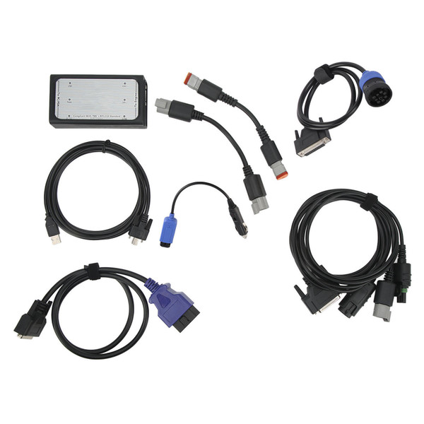 Inline 6 Data Link Adapter Kit Heavy Duty Truck Scanner Diagnostic Tool Replacement for Engine