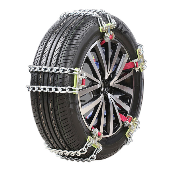 2 Pcs Snow Chains Anti Slip Tire Chains Anti Skid Tire Snow Chains for Car SUV Trucks
