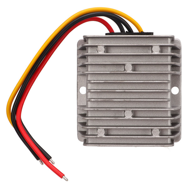 DC Buck Converter Waterproof 8‑40V to 12V 6A 72W Automatic Buck Boost Power Converter for Car Ship Yacht Railroad