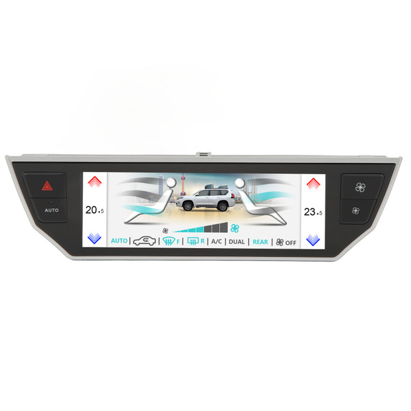 8.2in Car AC Touch Screen Clear Image Rapid Response Climate Control LCD Screen Replacement For Land Cruiser Prado J150