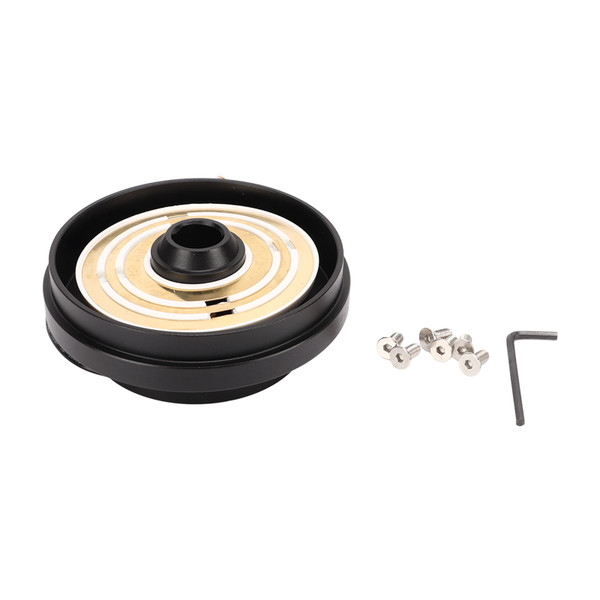 6 Hole Steering Wheel Short Hub Adapter Aluminum Alloy Replacement for Ford Mustang 1994‑2004