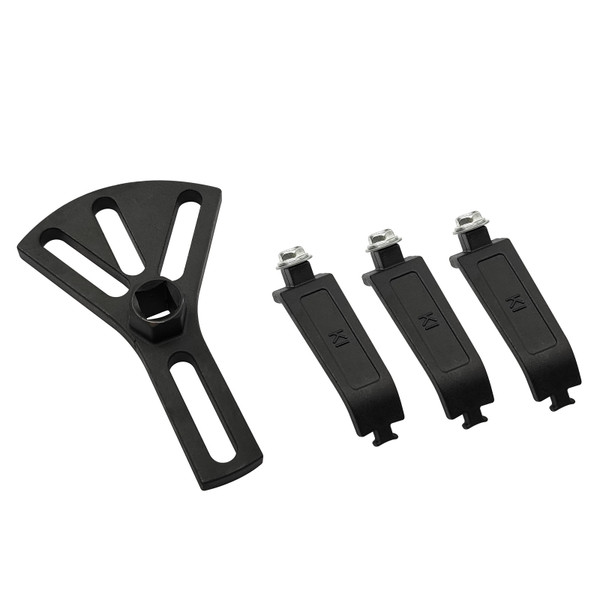 Universal Fuel Pump Removal Tool, Adjustable Fuel Pump Lock Ring Tool, Fuel Tank Lock Ring Tool, Fuel Tank Repair Kit, 5.31'' to 7.17'' Adjustable Lock Ring Spanner