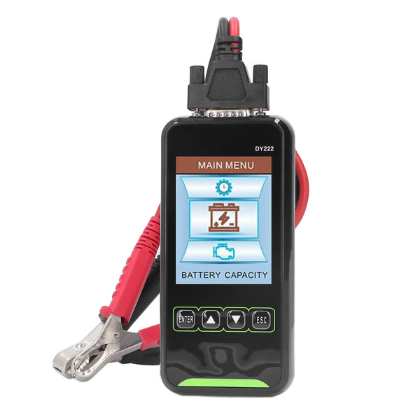 3.2in Car Battery Tester 12V 24V LCD Screen Digital Display High Precision Plastic Auto Analyzer