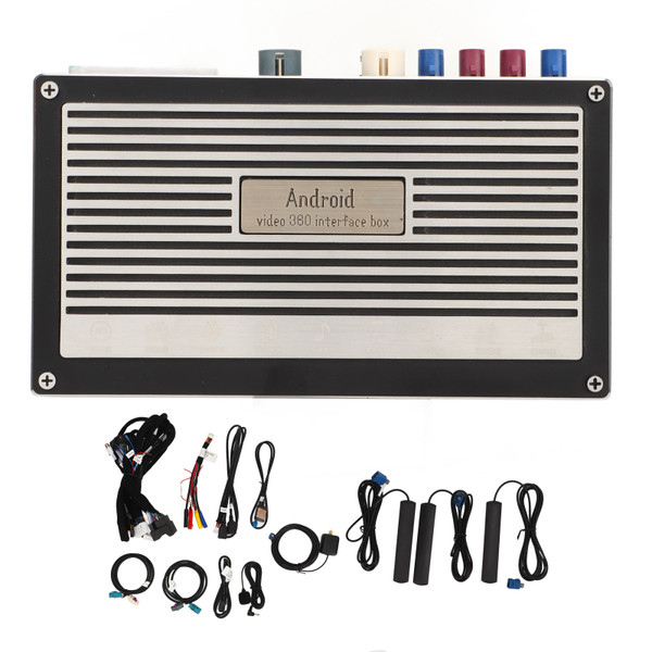 Wireless Carplay Retrofit Kit Decoder for Android 12 8 Core 360 Panoramic AI Box Original Car Function Fit for A3 A4 Q3 Q5 8+128G