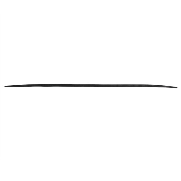 46.9in Wheel Eyebrow Arch Protector Carbon Fiber Style Rear Spoiler Front Bumper Anti Collision Universal for Car
