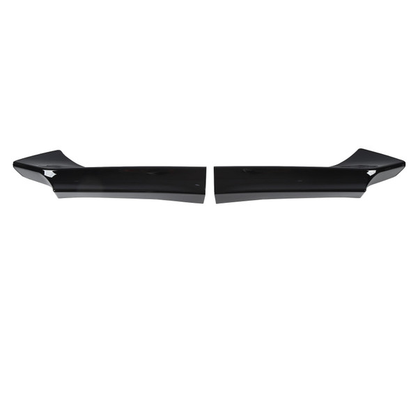 Front Bumper Lip Splitter Front Bumper Separate Spoiler Lip Splitter Cover for 2 Series F22 F23 M Sport Glossy Black