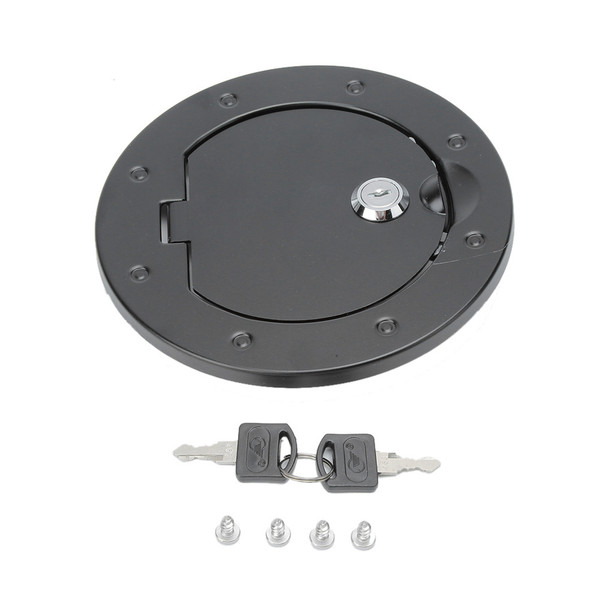 Aluminum Alloy Car Fuel Tank Cover Seal Cap Fits for Jeep Wrangler JK 2007-2017