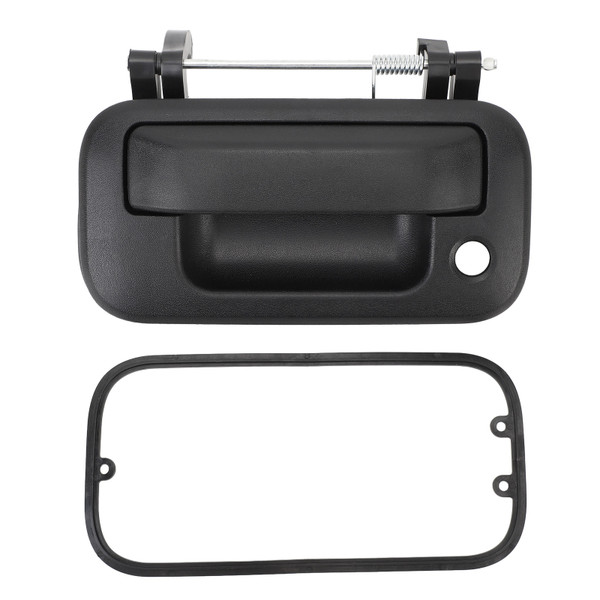 Exterior Tailgate Door Handle Easy Installation Sturdy Smooth Operation Rear Door Handle for F‑450 F‑550 Explorer Lobo Without Camera Hole (8L3Z9943400AA)