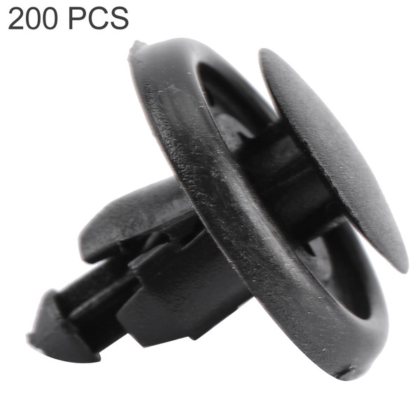 Push Type Hood Bumper Mud Guard Liner Fastener Retainer Clips for Toyota 90467-07166(200Pcs)