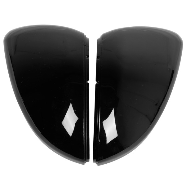 Glossy Black Rearview Side Wing Mirror Housing Cover Fits for VW Golf MK7 2014+