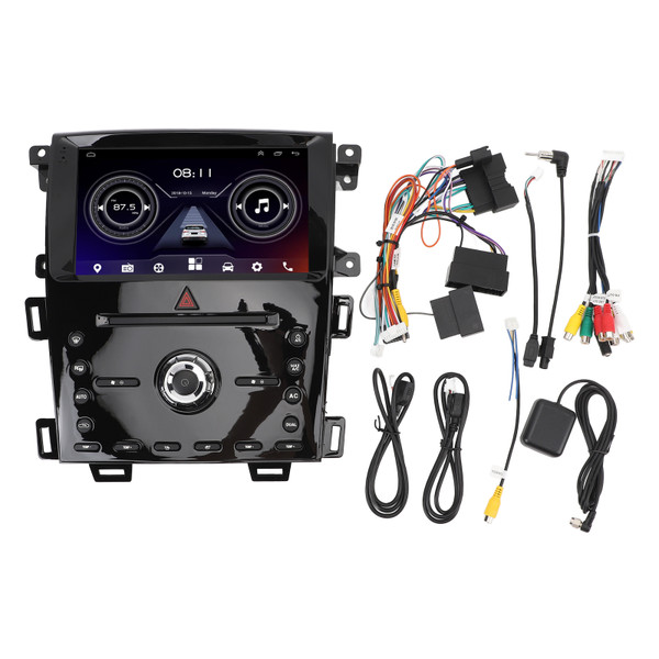 Car Stereo Radio for Android 12 9in Touchscreen GPS Navigation WiFi Mirror Link Support for Carplay for Edge 2010 to 2015
