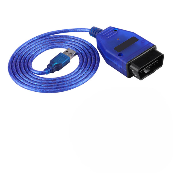 Car OBD2 USB Cable Scanner Scan Tool for KKL 409.1 Blue