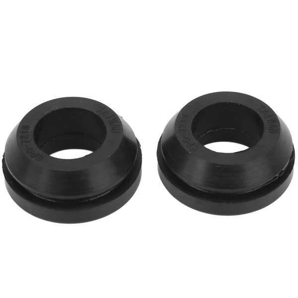 2PCS PCV Breather Valve Grommets Rubber Black Replacement for Chevrolet SBC BBC SBF 350 A96 Engine