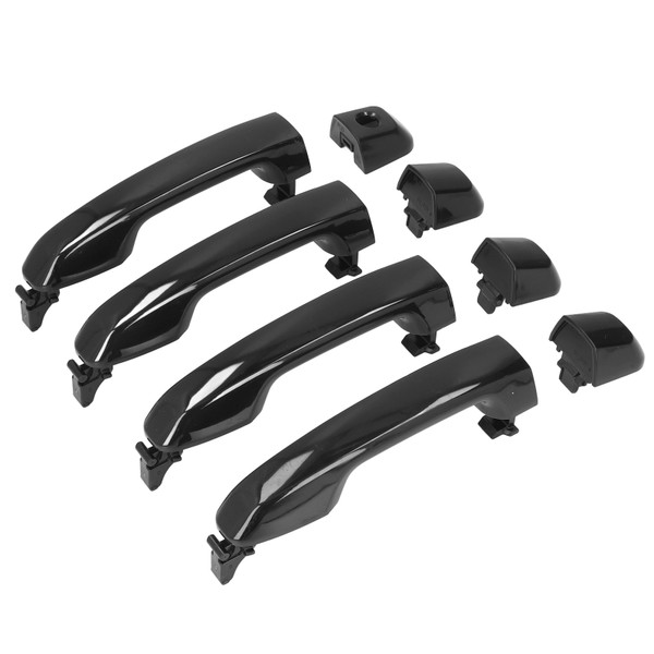 4PCS/Set Exterior Door Handles with Caps 69217‑60150‑C0 Replacement for 4Runner 2010‑2014