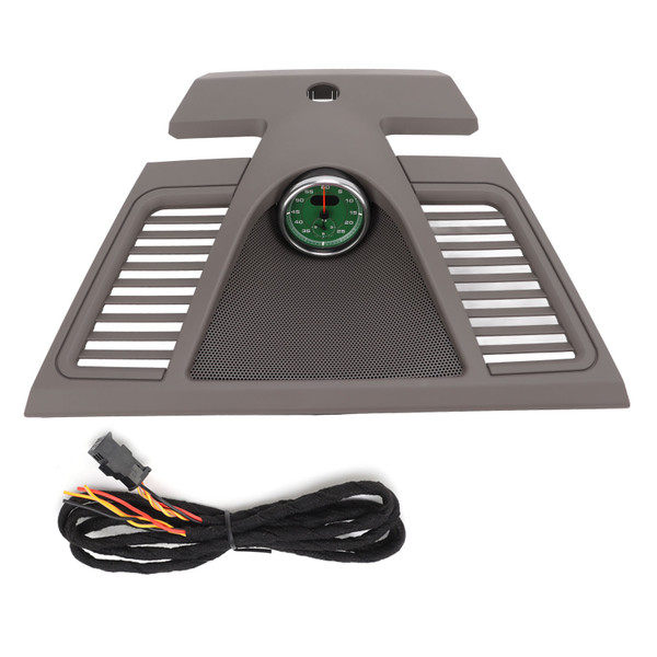 Grey Dash Clock Bezel Cover 970 552 151 01 4U0 Car Modification Replacement for Panamera 2010‑2016Green Meter