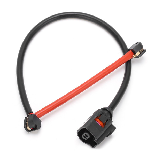 VOLLSUN Front Brake Pad Wear Sensor 7L0907637 Black Red Replacement for Cayenne 2003‑2010