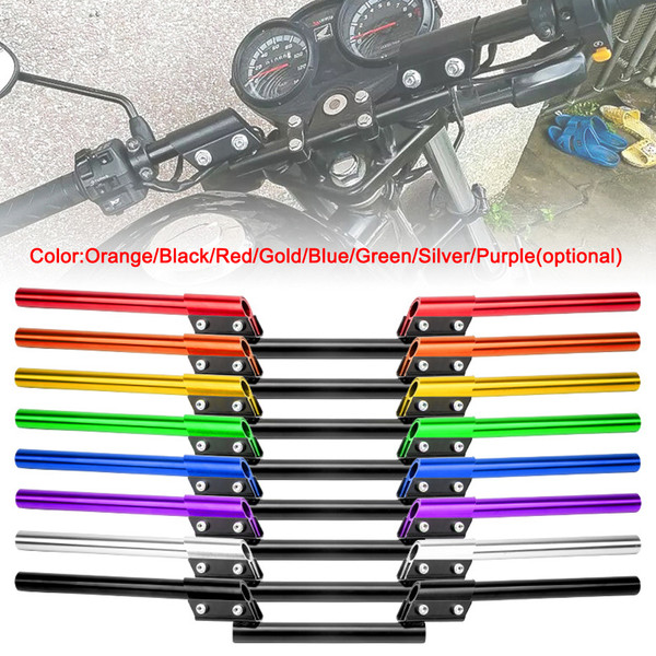 Universal Motorcycle Handlebars 7/8'' 22mm Adjustable Detachable Handle Bar Steering Hangers for Race Bobber Motocross Dirt Pit Bike ATV Ebike