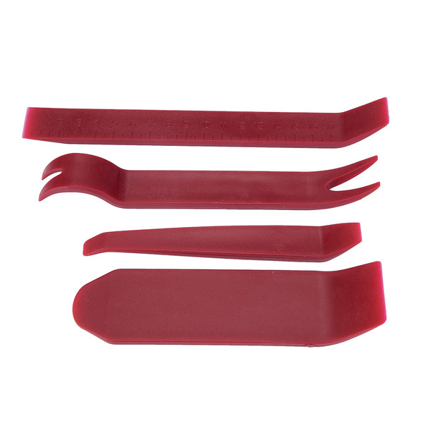 4Pcs Car Stereo Radio Pry Tools Kit Door Clip Panel Dashboard Hand held Removal Install Tools