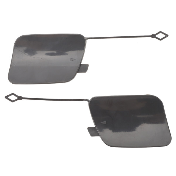 1 Pair Rear Bumper Tow Hook Cover Cap 51127378573 Impact Proof Tow Eye Hook Cover for X5 F15 2014 to 2018