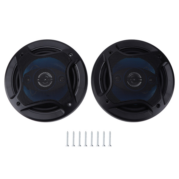 2PCS 6.5in Car Speaker Full Range 90DB 500W High Efficiency Loudspeaker Audio Sound System