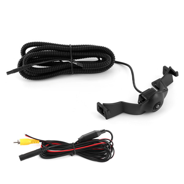 CCD Front View Camera Car Grill Embedded High Definition Night Vision IP68 Waterproof Fit for A8L PLUS 2019