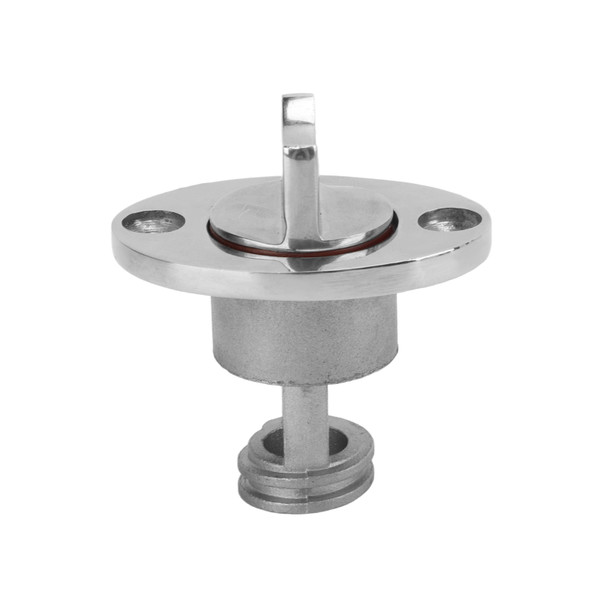 25mm 1in Drain Plug Boat Twisting Rotation Corrosion Resistance Stainless Steel Boat Plug for Boat Transoms