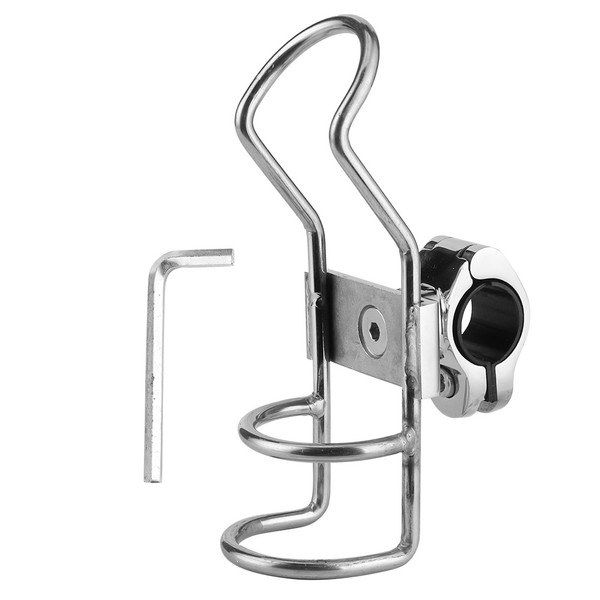 Fishing Rod Rack Stainless Steel Rail Mount Pole Bracket Support Clamp Boat Accessories26mm/1.0in