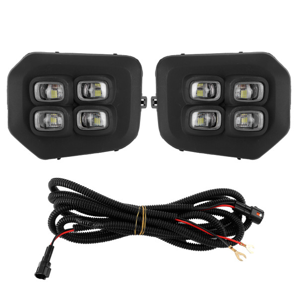 Pair LED Daytime Running Light Front DRL Driving Lamp Fit for Tacoma All Models 16‑20White Light