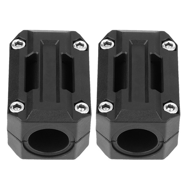 1 Pair of Motorcycle Engine Bumper Protection Decorative Block Universal for Honda for Yamaha