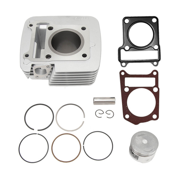 Cylinder Piston Gasket Kit High Performance 54mm Bore Top End Rebuild Kit for TTR125 TTR125E 125cc