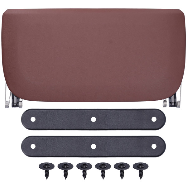 Car Seat Back Panel Trim Cover Accessories Fit for 5 7 Series F07 F10 F11 F18 F01 F02 F04(Brun rougetre )