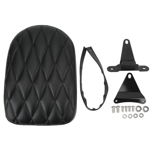 Motorcycle Rear Cushion Saddles Passenger Pillion Seat for Rebel CM1100 CMX1100 2021‑2022 Rhombus Pattern