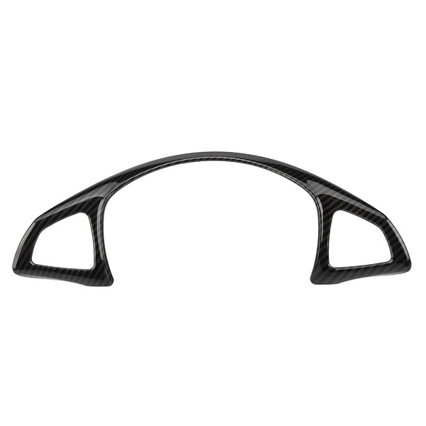 Carbon Fiber Style Steering Wheel Frame Trim for Mercedes Benz C E GLC Class W205 W213 X253