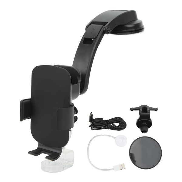 S13 3 in 1 Wireless Car Charger 15W Fast Phone Charging Stand Fit for Ios Phone 13 14 Series
