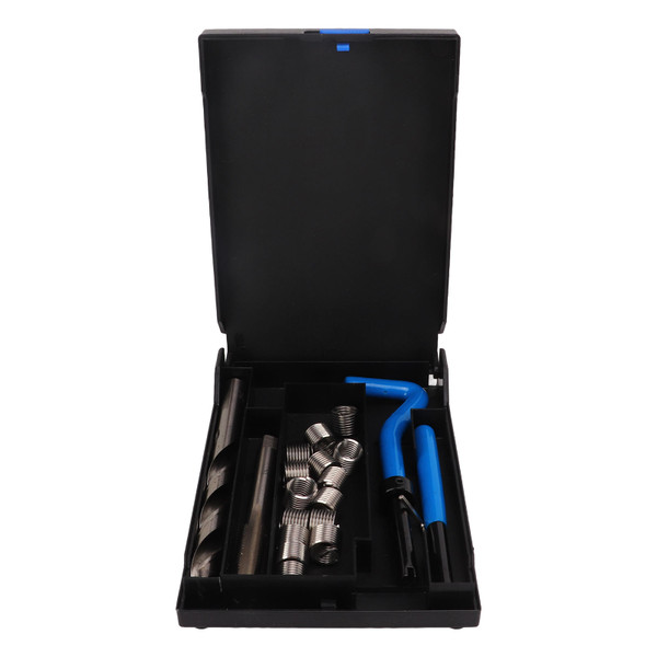 Thread Repair Coil Inserts Kit High Speed Steel Universal Auto Repair Tools for Restoring Damaged Threads M10x1.5